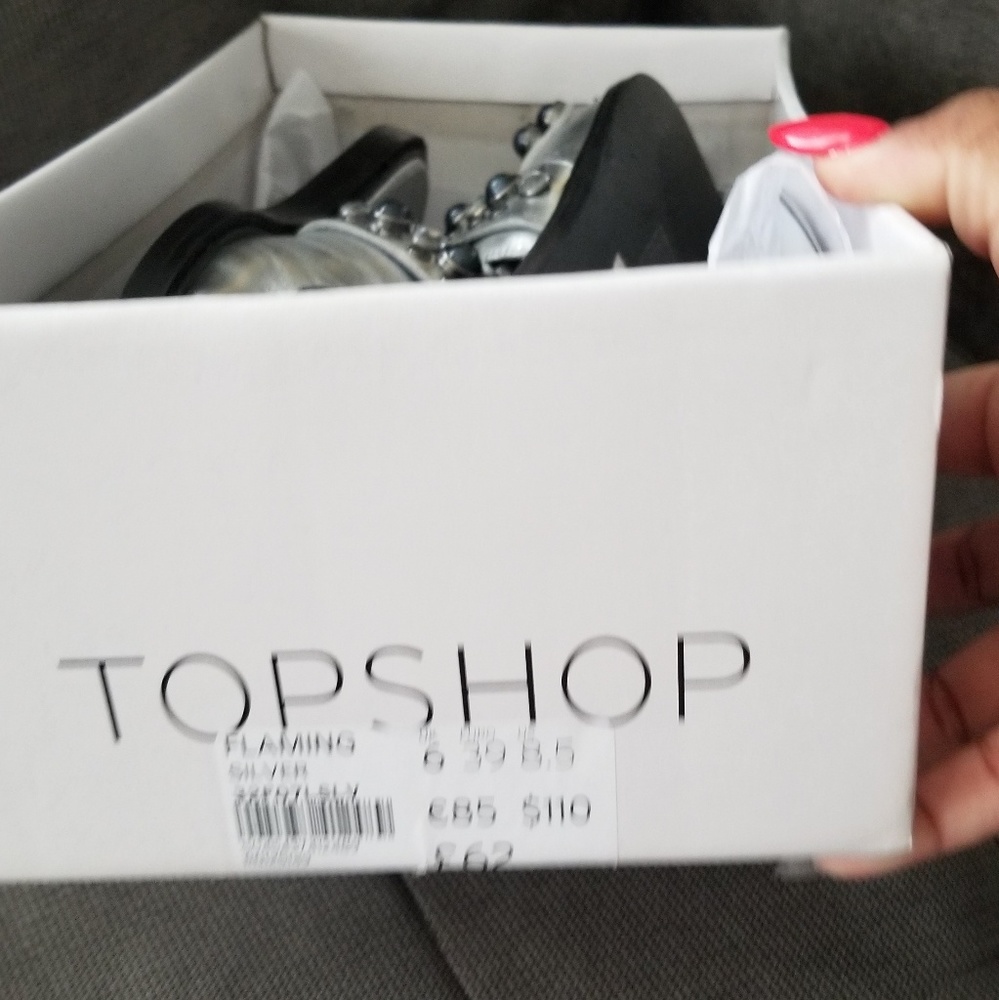 Topshop "flaming" slides - Picture 5 of 5